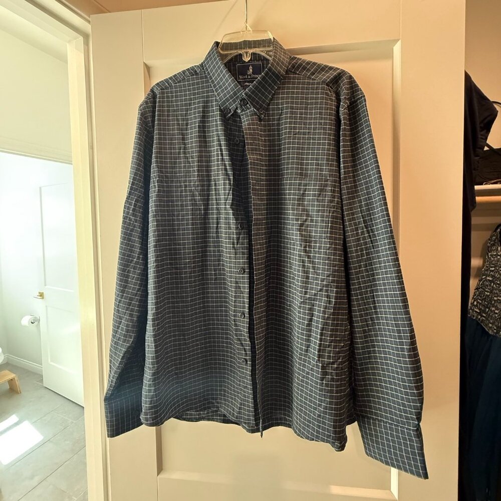 Wool and Prince Merino Wool Dress Shirt